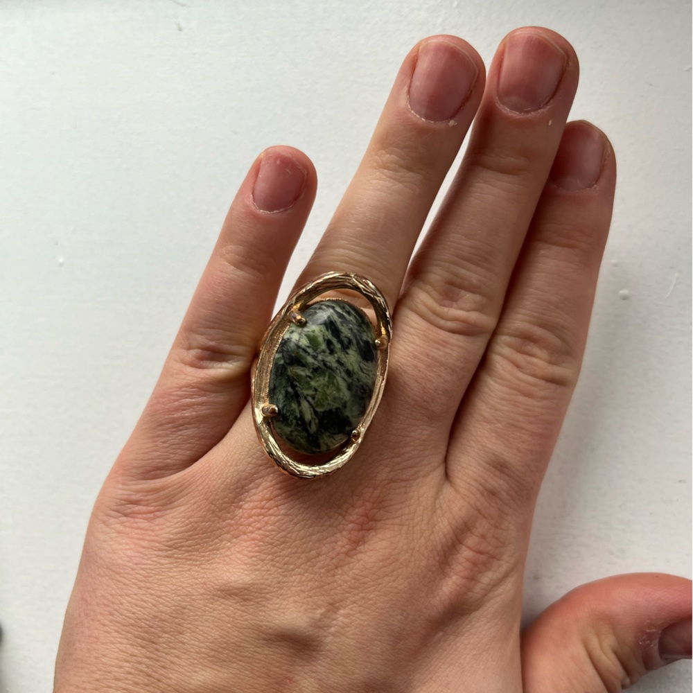 Big statement green ring Nordstrom Rack